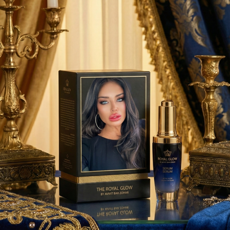 סרום גלואו עם חומצה היאלרונית