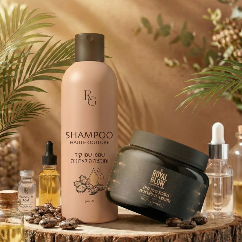 מארז שמפו ומסיכה קראטין