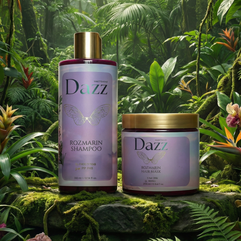 מארז שמפו ומסיכה מי רוזמרין