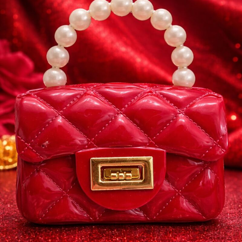 תיק שנאלי לילדות צבע אדום