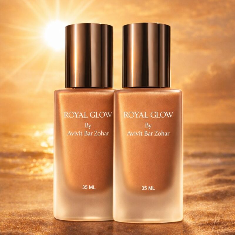 מארז ברונזר שימר לפנים ולמחשוף