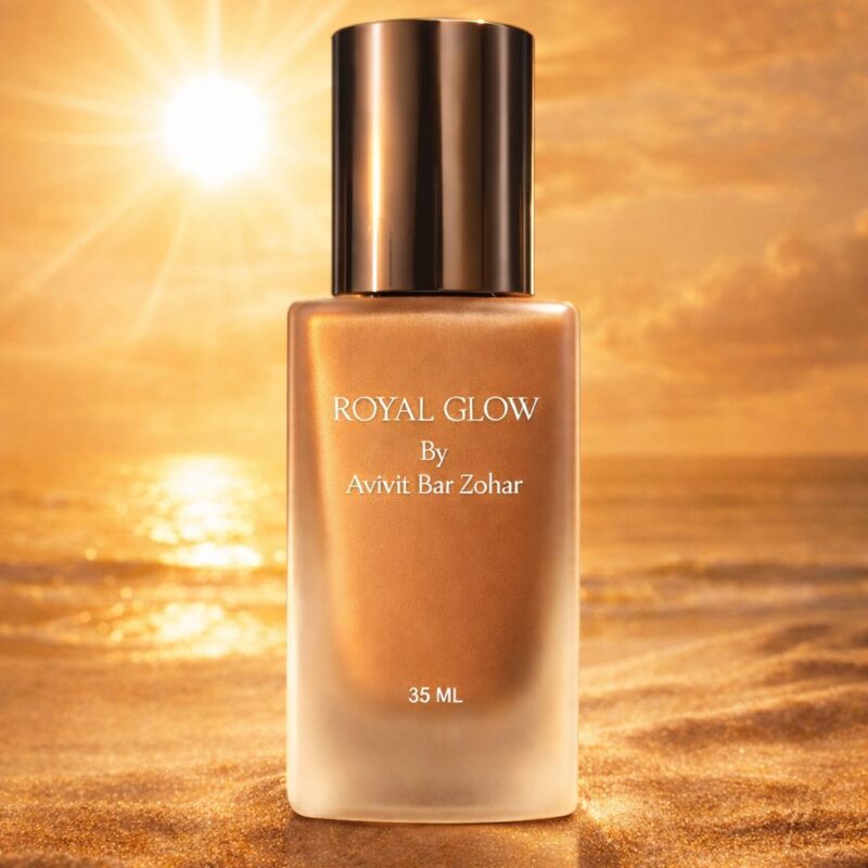 ברונזר שימר לפנים ולמחשוף