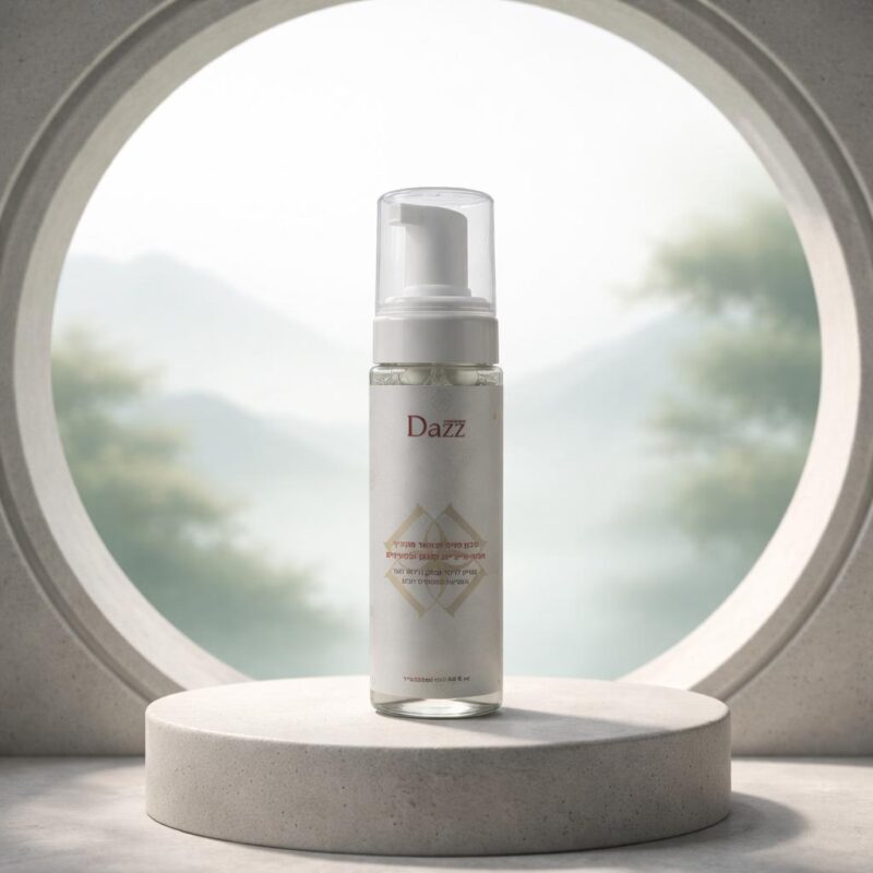 מקציף פפטידים וקולוגן טהור לניקוי העור